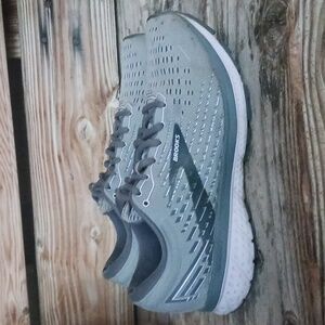 Brooks Gray Athletic Shoes
